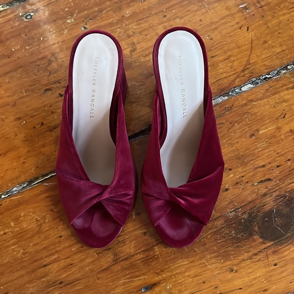 Loeffler Randell Velvet Heels - Picture 2 of 9